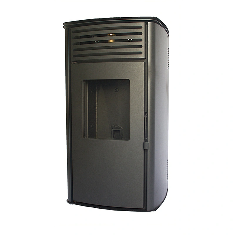 indoor used wood mantel hydro pellet stove with remote control