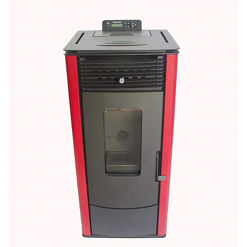 Automatic Feeding biomass home heating pellet stove with radiators