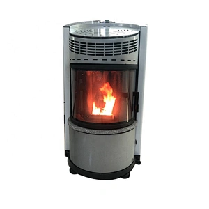HeYing 11kw new high heat efficiency indoor air pellet stove