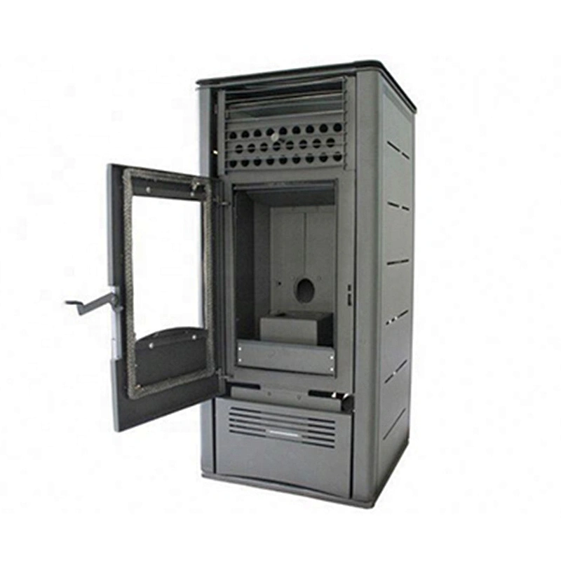 12kw safe automatic temperature control indoor air pellet stove