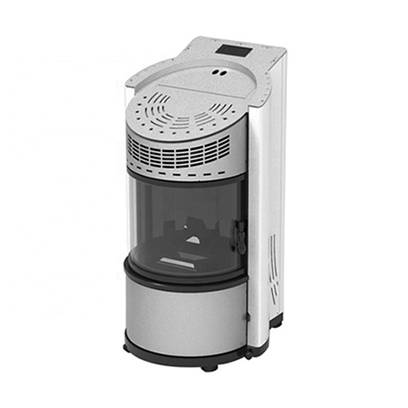 HeYing 11kw remote control cylindrical indoor air pellet stove