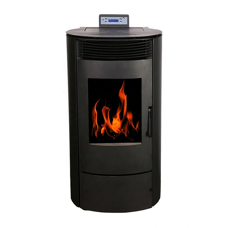 HeYing 12kw low energy consumption,heating indoor pellet stove