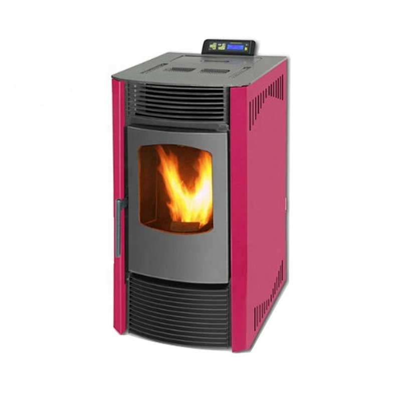 slim mini modern pellet stove with  wifi