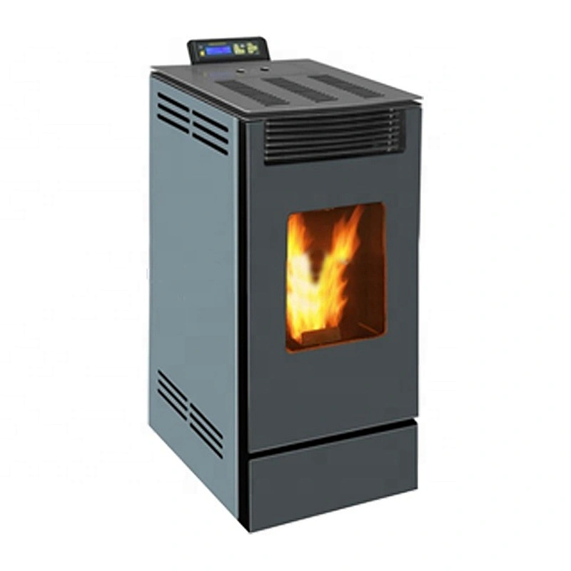 slim mini modern pellet stove with  wifi