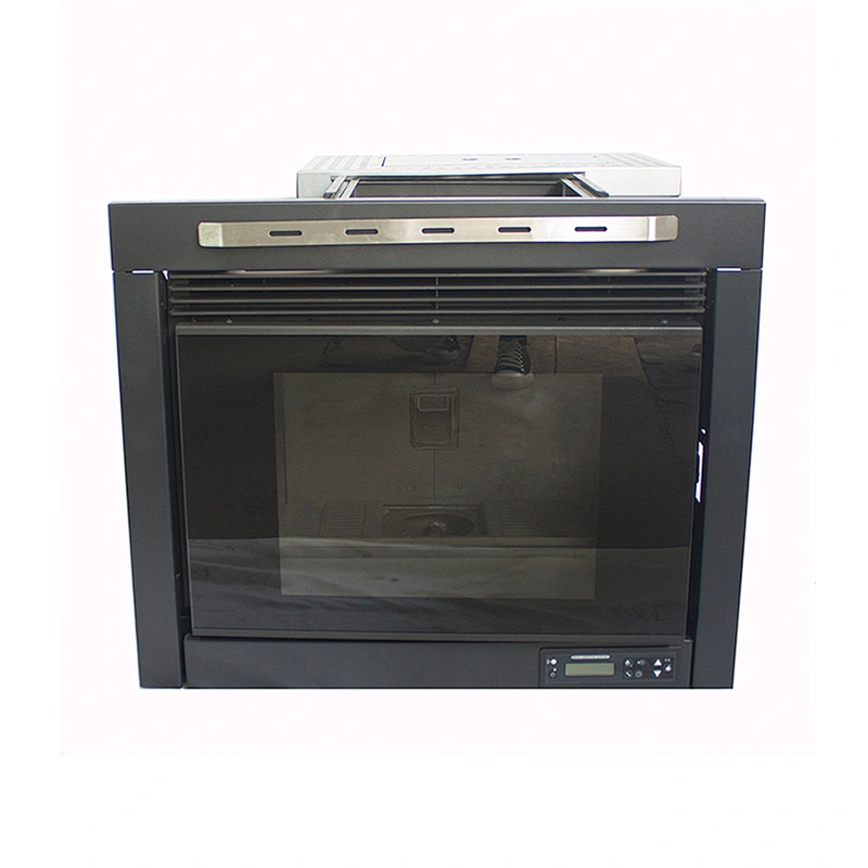 9kw modern design indoor insert air pellet stove