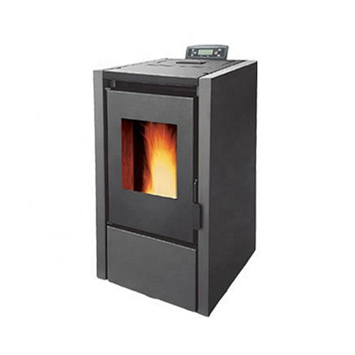 HeYing eco-friendly black 6kw indoor air pellet stove