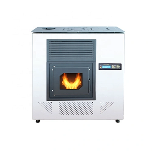 remote control glass-self cleaning 8kw indoor air pellet stove
