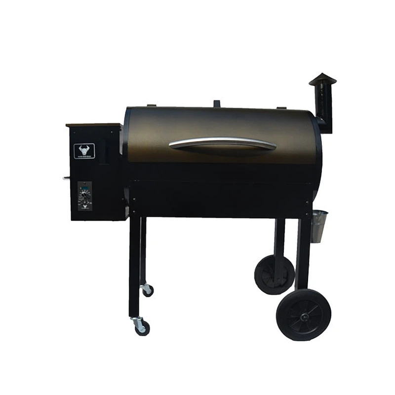 Hot sold  smoke free bigger size stainless pellet grill
