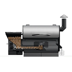 850Sq inches with front table PID controller electric bbq wood pellet smoker grill