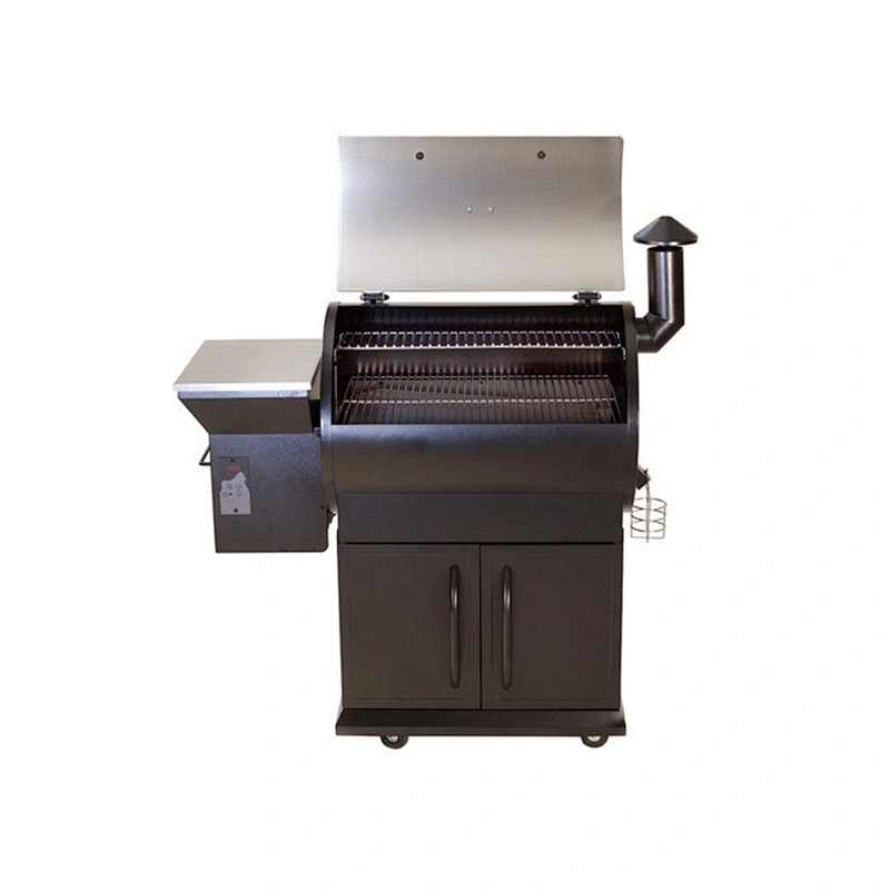 850Sq inches with front table PID controller electric bbq wood pellet smoker grill