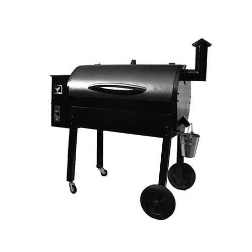 Hot sold  smoke free bigger size stainless pellet grill