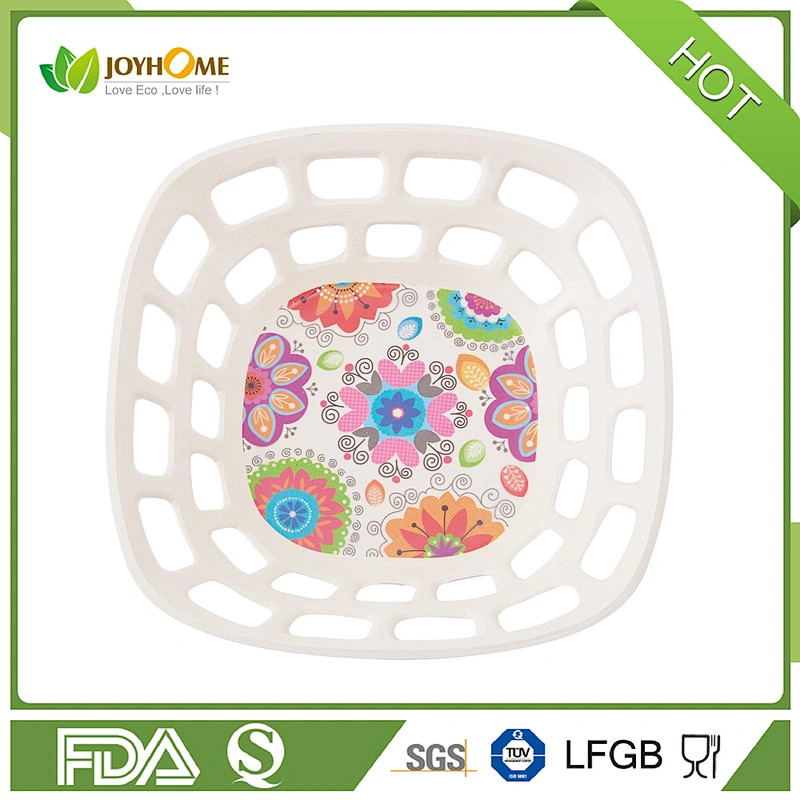2018 New Design eco-friendly bamboo fiber kitchen Colander