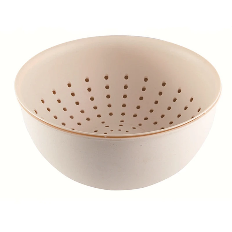 2018 New Design eco-friendly bamboo fiber kitchen Colander