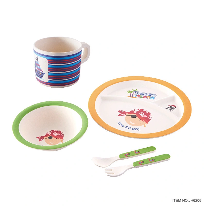 Cute design High quality food safe kid dinnerware set