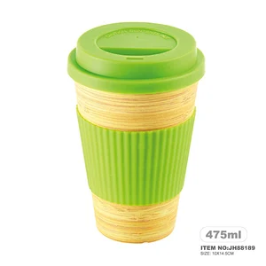 eco-friendly Bamboo fiber custom coffee mug
