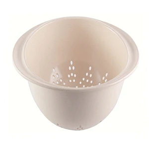 2018 New Design eco-friendly bamboo fiber kitchen Colander