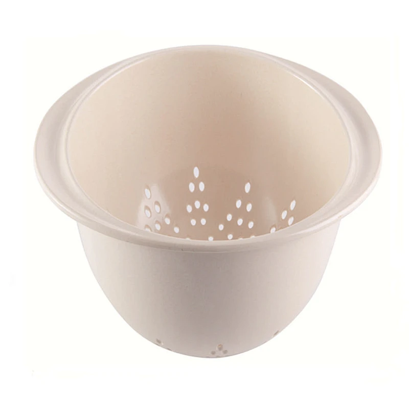 2018 New Design eco-friendly bamboo fiber kitchen Colander