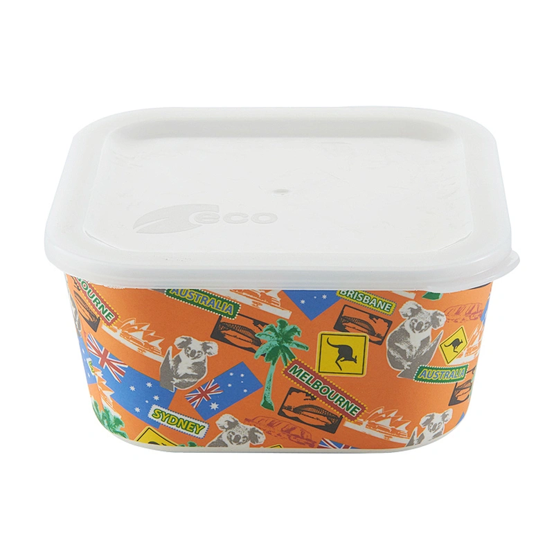 New Design Bio-degradable bamboo food canister
