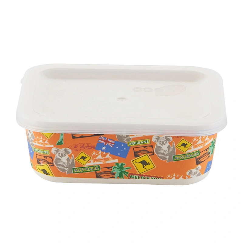 New Design Bio-degradable bamboo food canister