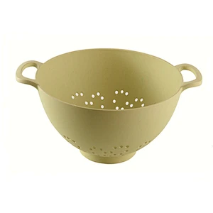 2018 New Design eco-friendly bamboo fiber kitchen Colander