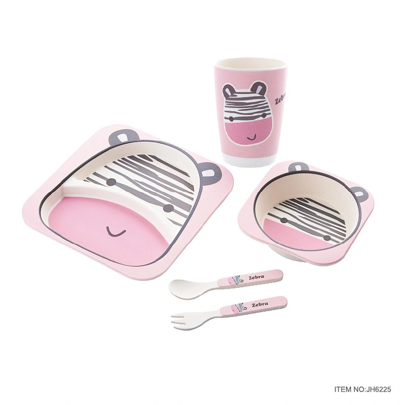 german children biodegradable tableware kids set