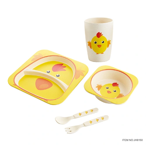 Cute design High quality food safe kid dinnerware set
