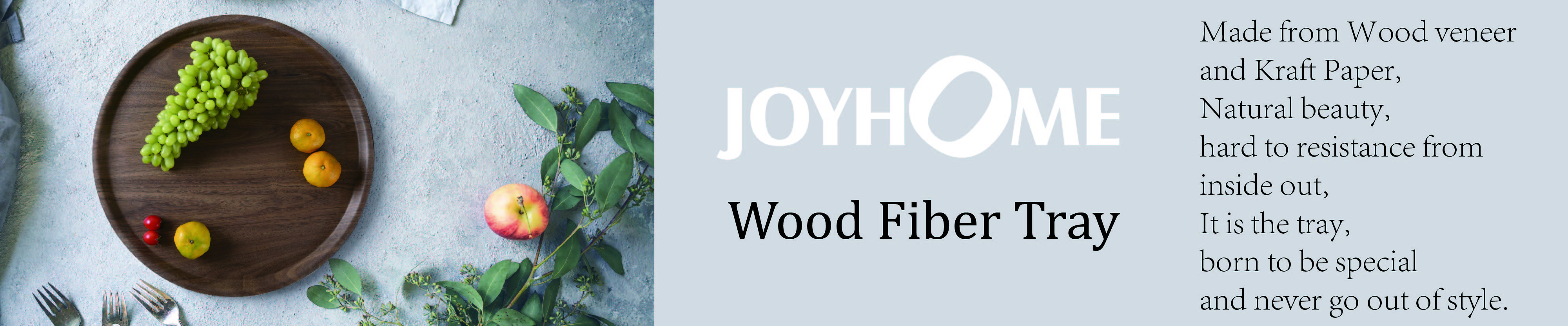 Wood Fiber Tray