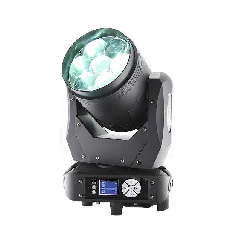 320W LED Zoom Wash Moving Head Light for Disco Lighting  DJ Performance