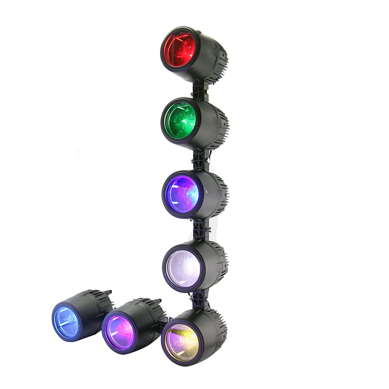 Waterproof  free split joint  RGBW 4IN1 LED zoom  wash par disco concert party light