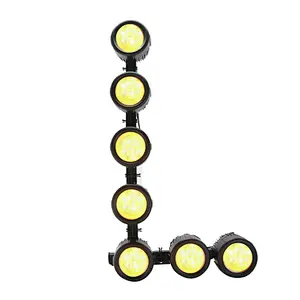 Free  Combined LED COB Blinder Golden Eyes matrix X4 bar 20