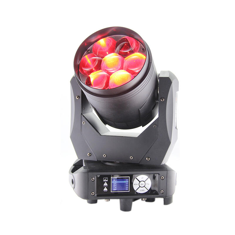 320W LED Zoom Wash Moving Head Light for Disco Lighting  DJ Performance