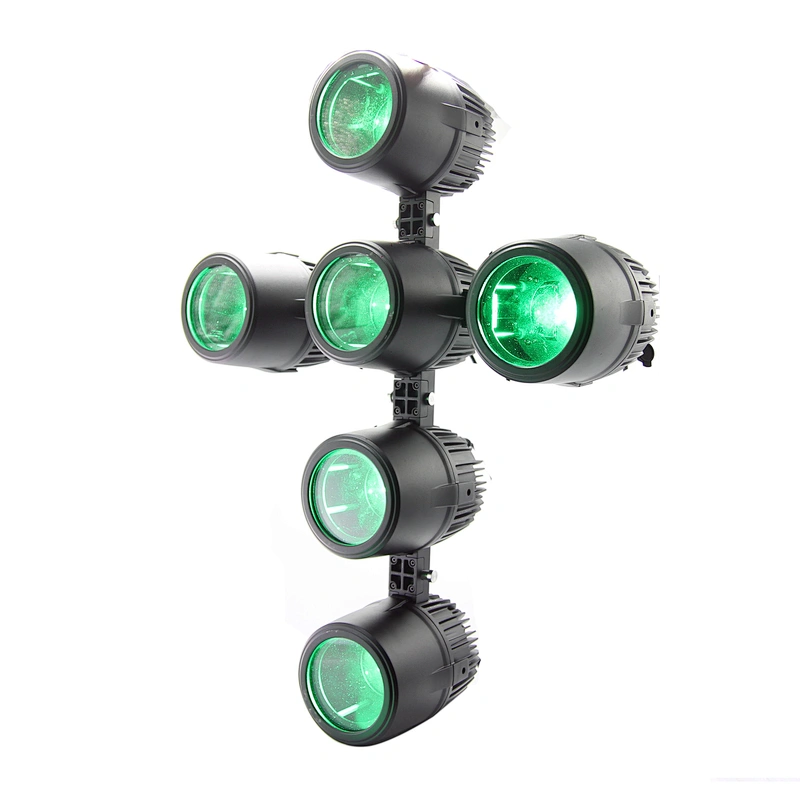 Waterproof  free split joint  RGBW 4IN1 LED zoom  wash par disco concert party light