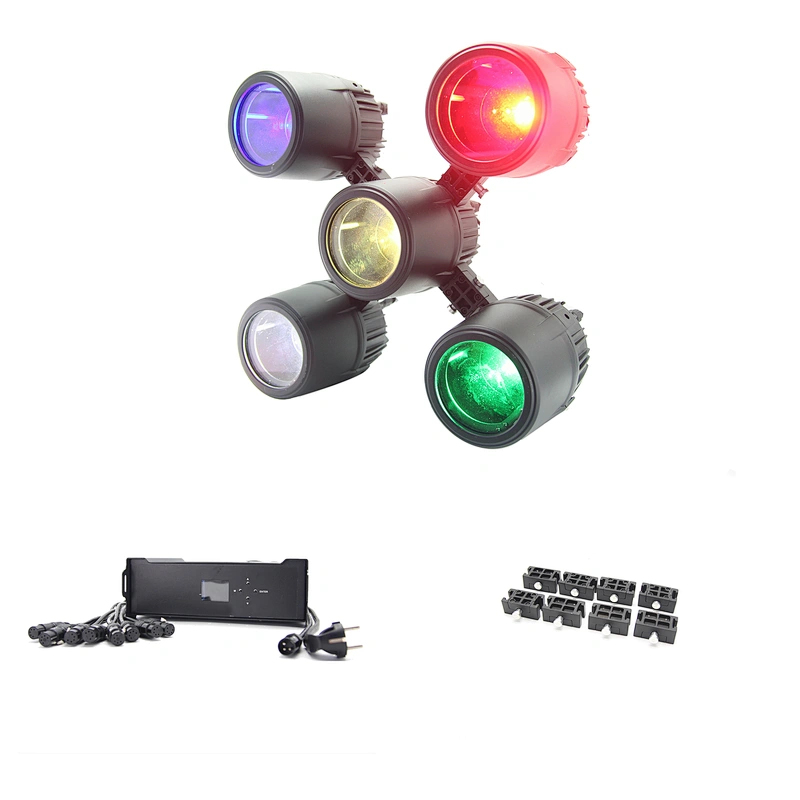 Waterproof  free split joint  RGBW 4IN1 LED zoom  wash par disco concert party light