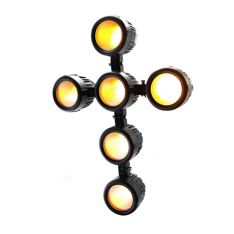 Free  Combined LED COB Blinder Golden Eyes matrix X4 bar 20