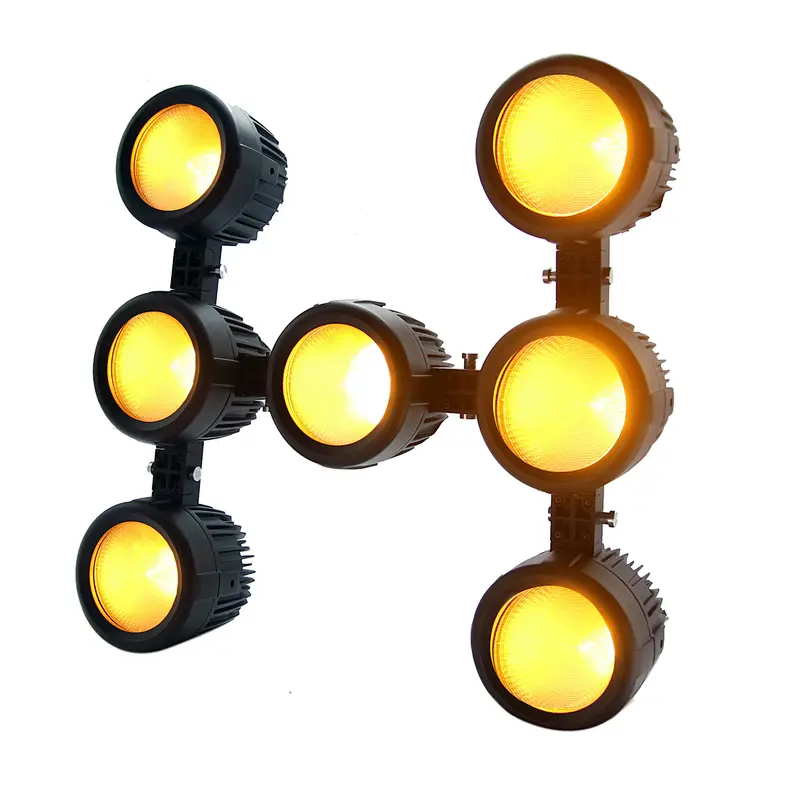 Free  Combined LED COB Blinder Golden Eyes matrix X4 bar 20