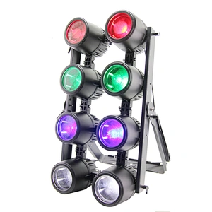 Waterproof  free split joint  RGBW 4IN1 LED zoom  wash par disco concert party light