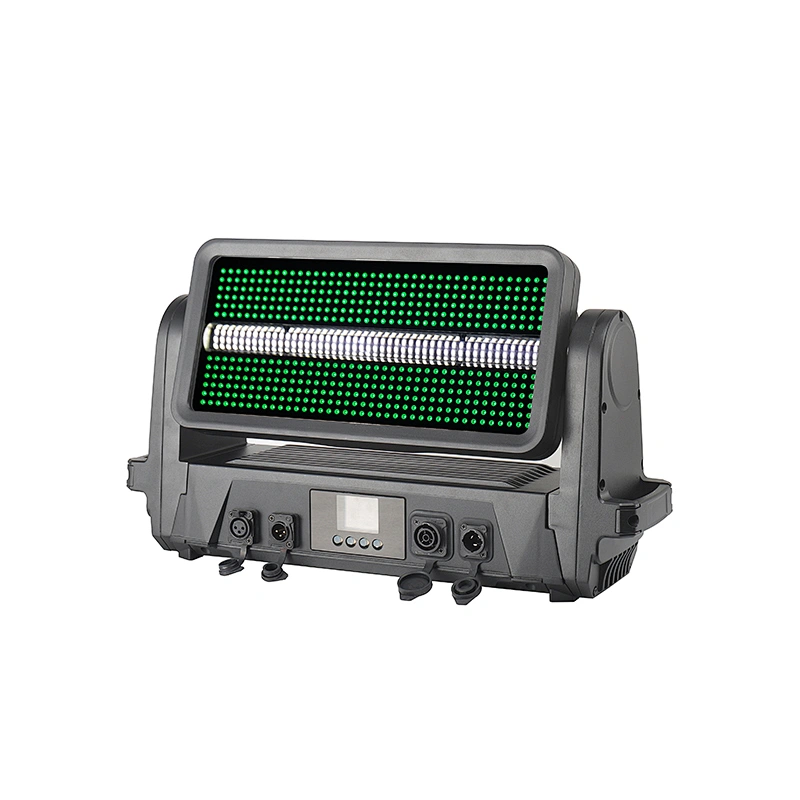 Outdoor Disco Stage Bar Studio Flash Led Strobe 1000w RGBW LED ip65 waterproof  led disco moving head  light stage with dmx artnet control jdc 1