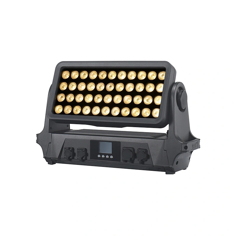 Outdoor  IP65 44x10W RGBW 4 in 1 led wash lights for building architecture and landscape lighting