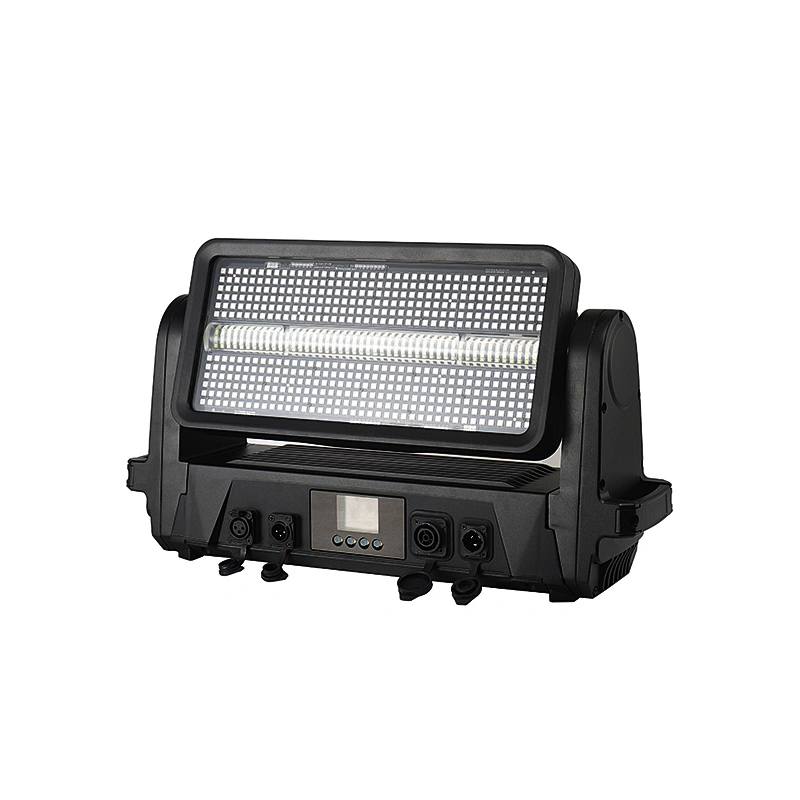 Outdoor Disco Stage Bar Studio Flash Led Strobe 1000w RGBW LED ip65 waterproof  led disco moving head  light stage with dmx artnet control jdc 1