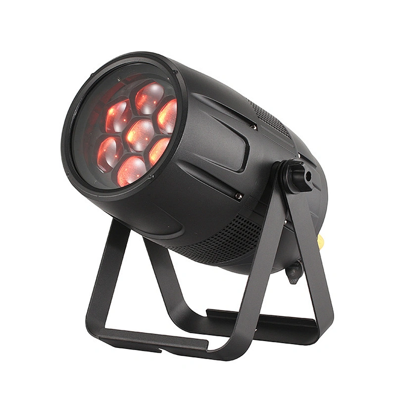 7PCS 40W RGBW 4 in 1 Waterproof Zoom Wash Par Light