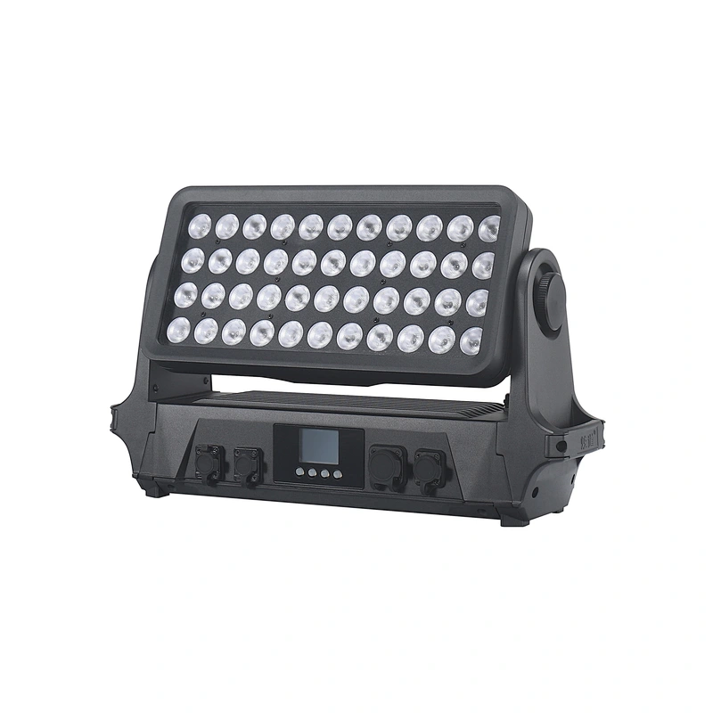 Outdoor  IP65 44x10W RGBW 4 in 1 led wash lights for building architecture and landscape lighting