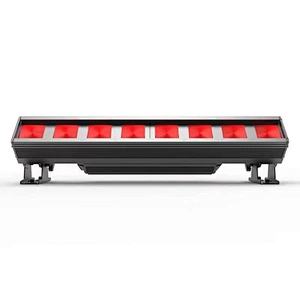 8-HEAD RGBAL LED BEAM WASH PIXEL BAR IP LIGHT