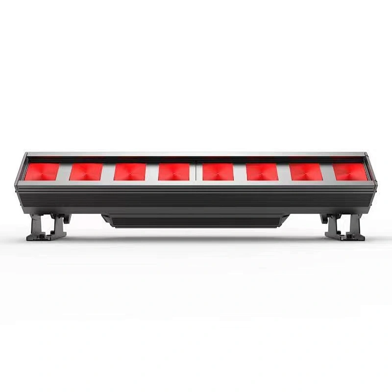 8-HEAD RGBAL LED BEAM WASH PIXEL BAR IP LIGHT