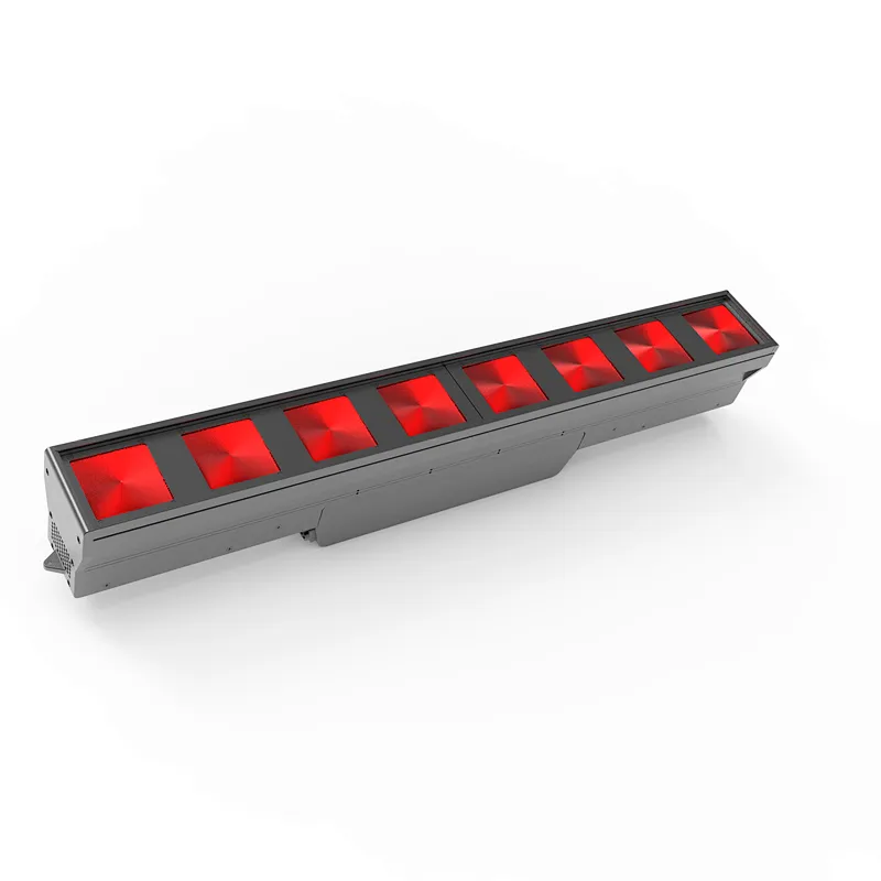 8-HEAD RGBAL LED BEAM WASH PIXEL BAR IP LIGHT