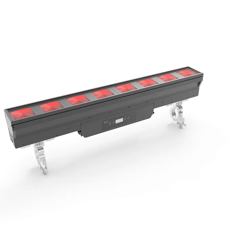8-HEAD RGBAL LED BEAM WASH PIXEL BAR IP LIGHT