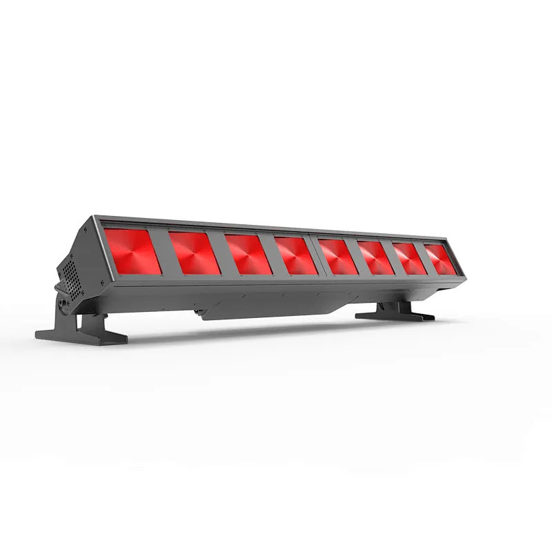 8-HEAD RGBAL LED BEAM WASH PIXEL BAR IP LIGHT