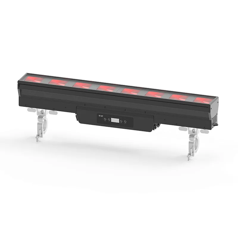 8-HEAD RGBAL LED BEAM WASH PIXEL BAR IP LIGHT