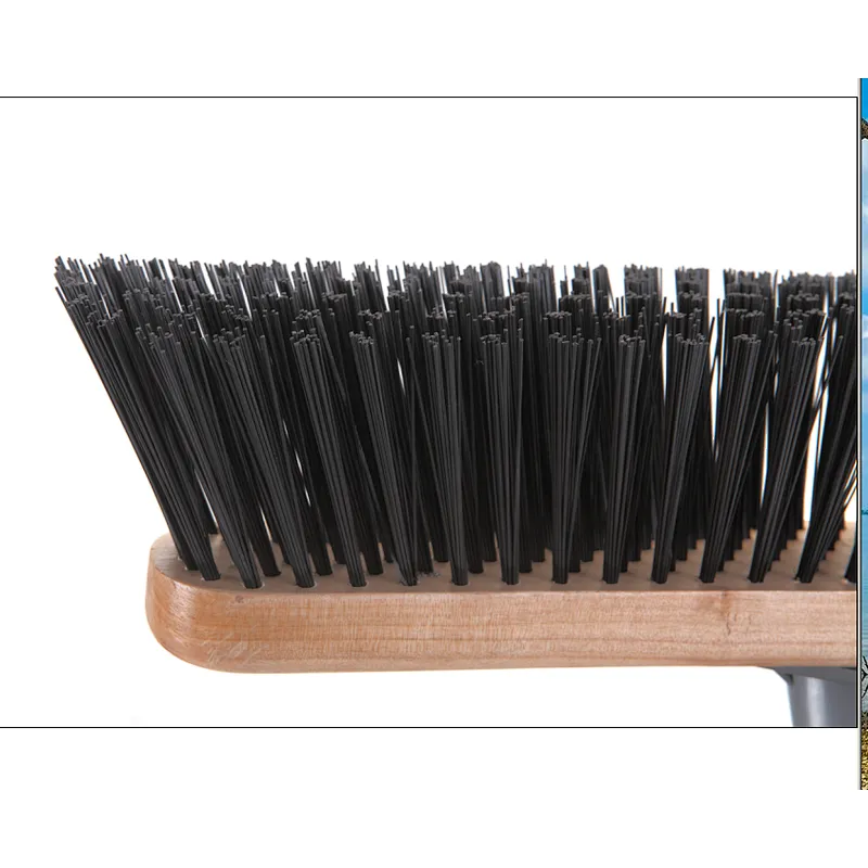 hard bristle wood angle brush