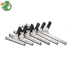Professional Stainless Steel Floor Squeegee Heavy Duty Industrial Squeegee