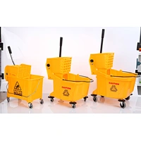 Hot Sale Down Press 20L Mop Wringer Bucket Cleaning Trolley